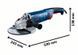 Кутова шліфувальна машина Bosch GWS 24-230 JZ (06018C3300)