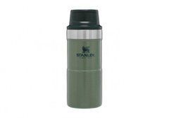 Термочашка Stanley Classic Trigger-action Hammertone Green 0,35 л (6939236348119), Зелений