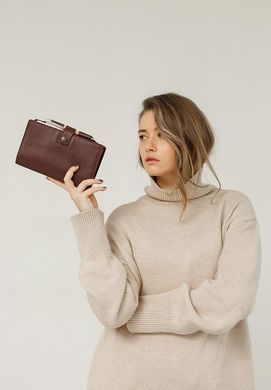 Кожаный блокнот (Софт-бук) 4.0 бордовый