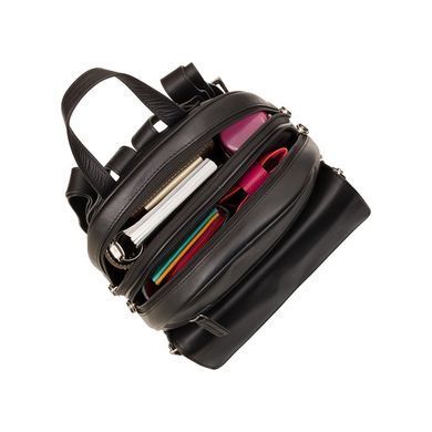 Рюкзак женский кожаный Visconti 01433 Gina (Black)