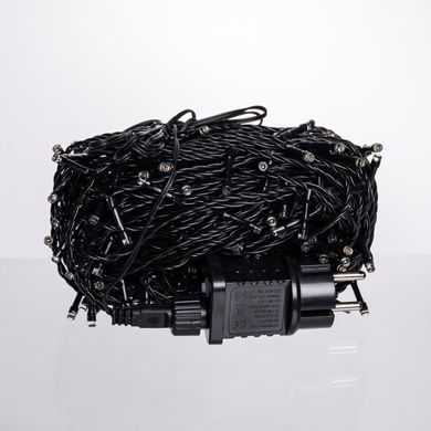 Гирлянда Нить уличная 30 (м) 300 LED черный провод Желтый CF300L30MBY