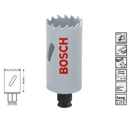 Коронка Bosch HSS-Bimetall 16 мм