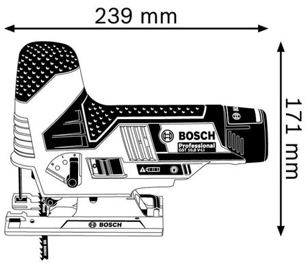 Лобзик акумуляторний Bosch GST 12V-70 (06015A1001) (без АККУ. та ЗУ)