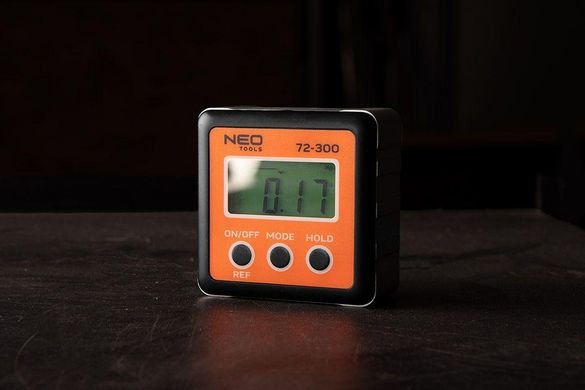 Neo Tools Кутомір цифровий, РК дисплей 72-300