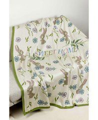 Плед вязаний Sweet Home 130х170 см, Зелений