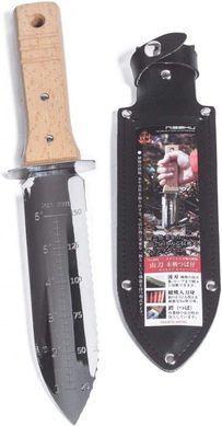 Ніж-лопатка універсальний HORI-HORI, нержавіюча сталь TOMITA, 190 мм, Nisaku (NJP802)