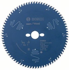 Пиляльний диск Bosch Expert for Wood 254x30x2.6/1.8x80 T (2608644343)
