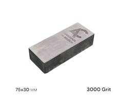 Камінь точильний (BBW) 75х30 мм, 3000 Grit, гранатовий сланець (600AC), серый