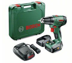Шуруповерт акумуляторний Bosch PSR 1440 LI-2 (2 акку.)