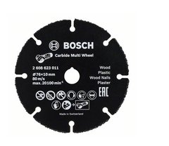 Диск мультифункціональний, Bosch 76х1 мм (2608623011)