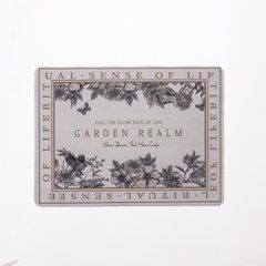 Діатомітовий килимок на кухню для сушіння посуду Garden Realm 30&times;40 (см) HP-42-23, Бежевий