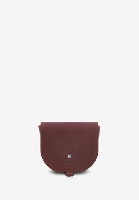 Женская кожаная сумка Ruby S бордовая винтажная