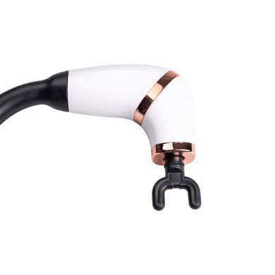 Перкуссионный ручной массажер аккумуляторный 17 Вт зарядка от USB до 3200 об/мин Белый HP-11-11W