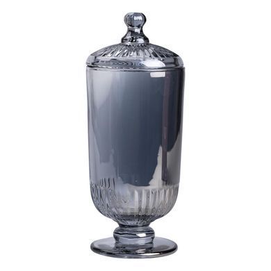 Цукерниця з кришкою скляна &Oslash; 10 см HP-YH-18
