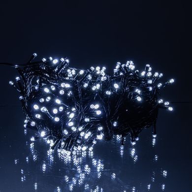 Гірлянда Нитка вулична 30 (м) 300 LED чорний провід Білий CF300L30MBW