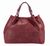 Жіноча шкіряна сумка Italian fabric bags 2596 bordeaux