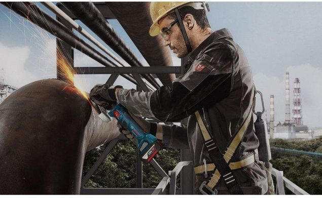 Акумуляторна кутова шліфувальна машина Bosch Professional GWS 180-LI (06019H9025)