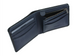 Гаманець чоловічий шкіряний Visconti PLR72 Segesta c RFID Black-Steel Blue