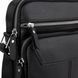 Мужской кожаный мессенджер 18x22x8, сумка планшет через плечо Tiding Bag A25F-1519A черный