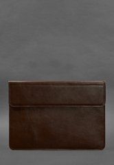 Шкіряний чохол-конверт на магнітах для MacBook 14 Бордовий, Бордовый