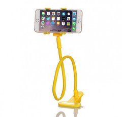Підставка для телефона з обертовою 360 жовта