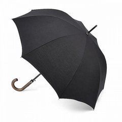 Зонт-трость мужской полуавтомат Fulton Mayfair-1 G894 Black (Черный)