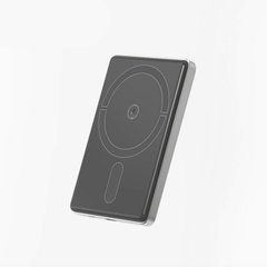 Power Bank Aspor A381 Magnetic Wireless 5000mAh (Type-C/20W)- сірий (900154)