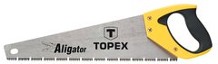 Topex 10A441 Пилка для дерева, 400 мм, "Aligator", 7TPI