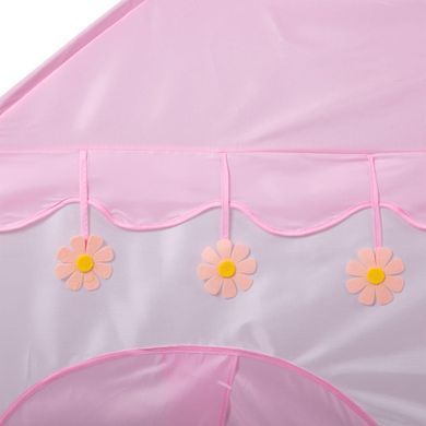 Детская игровая палатка домик для девочек 125&times;100&times;120 см палатка домик для детей Розовая HP-S-1NDP