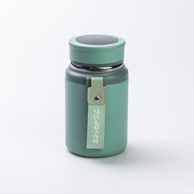 Термос Fashion с датчиком температуры 700 мл Оливковый HP-14-20GR