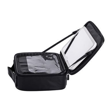 Органайзер косметичка из эко кожи с зеркалом и подсветкой 26&times;22&times;9 см HP-10-2AB