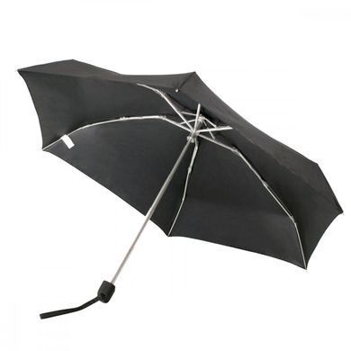 Мини зонт женский механический Fulton Tiny-1 L500 Black (Черный)