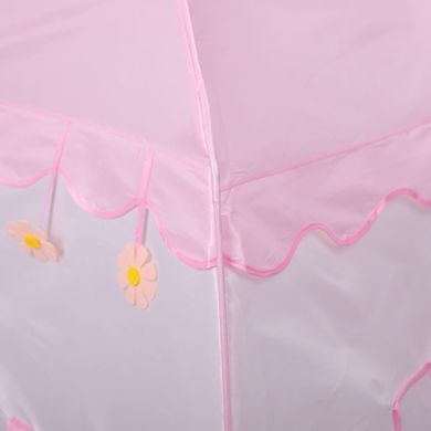 Детская игровая палатка домик для девочек 125&times;100&times;120 см палатка домик для детей Розовая HP-S-1NDP