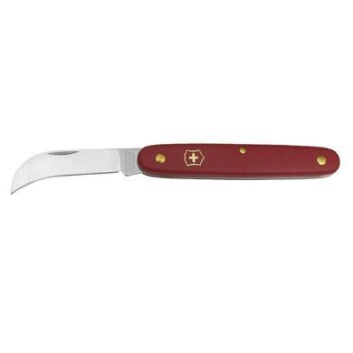 Ніж садовий загнутий Victorinox Pruning, червоний (Vx39060)
