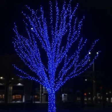 Гирлянда Нить уличная 30 (м) 300 LED черный провод Синий CF300L30MBBL