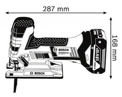 Аккумуляторная лобзиковая пила Bosch GST 18 V-LI S (06015A5102)