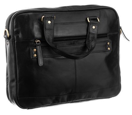 Сумка для ноутбука чоловіча шкіряна Rovicky 801-15-CCVT Black