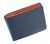 Гаманець чоловічий шкіряний Visconti PLR72 Segesta c RFID Steel Blue-Orange