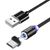 Магнітний кабель для зарядки FLOVEME LED Magnetic FL93674 microUSB black
