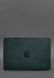 Шкіряний чохол для MacBook 13 дюйм Зелений Crazy Horse, Зелений