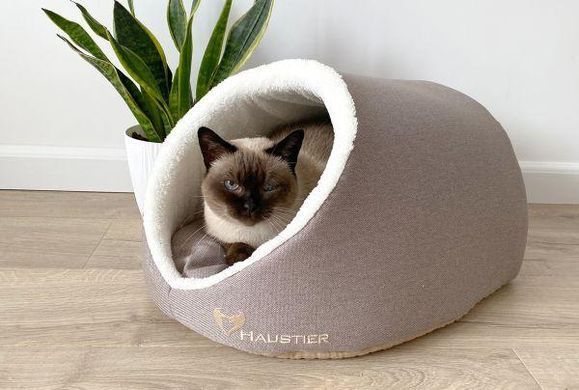 Домик для Кота или Собаки Cave Ash S 47x40x28см