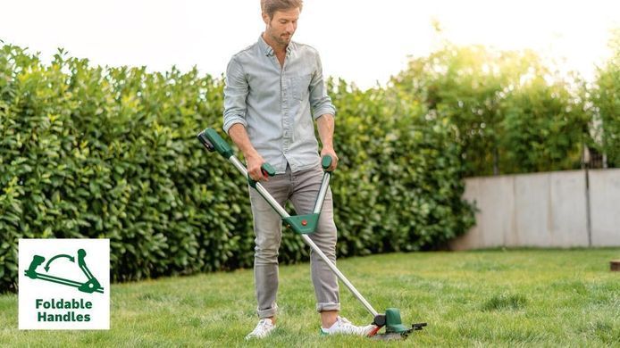 Тример акумуляторний Bosch UniversalGrassCut 18V-260 (06008C1D03) з акумулятором та зарядкою