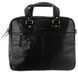 Сумка для ноутбука чоловіча шкіряна Rovicky 801-15-CCVT Black