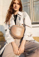 Шкіряна&nbsp;сумка&nbsp;поясная-кроссбоди&nbsp;Vacation&nbsp;карамель краст, Натуральна шкіра