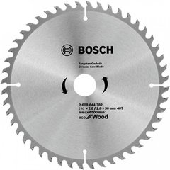 Пиляльний диск Bosch Eco for Wood 190x2,2x20-48T (2608644378)