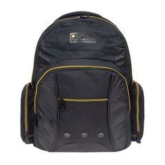 Рюкзак текстильний JCB BP17 (Black/Yellow) чорний