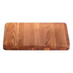 Кухонная разделочная доска деревянная 40&times;25 см прямоугольная Lugi C34W250400D