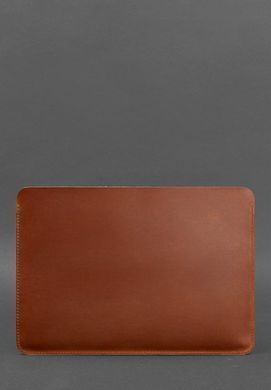 Шкіряний чохол для MacBook 13 дюйм Світло-коричневий Crazy Horse, Коричневий