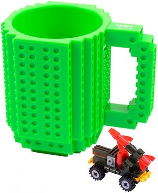 Кружка Lego брендовий 350мл Green