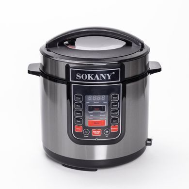 Мультиварка електрична Sokany з чашею на 7 л і антипригарним покриттям SK-07053